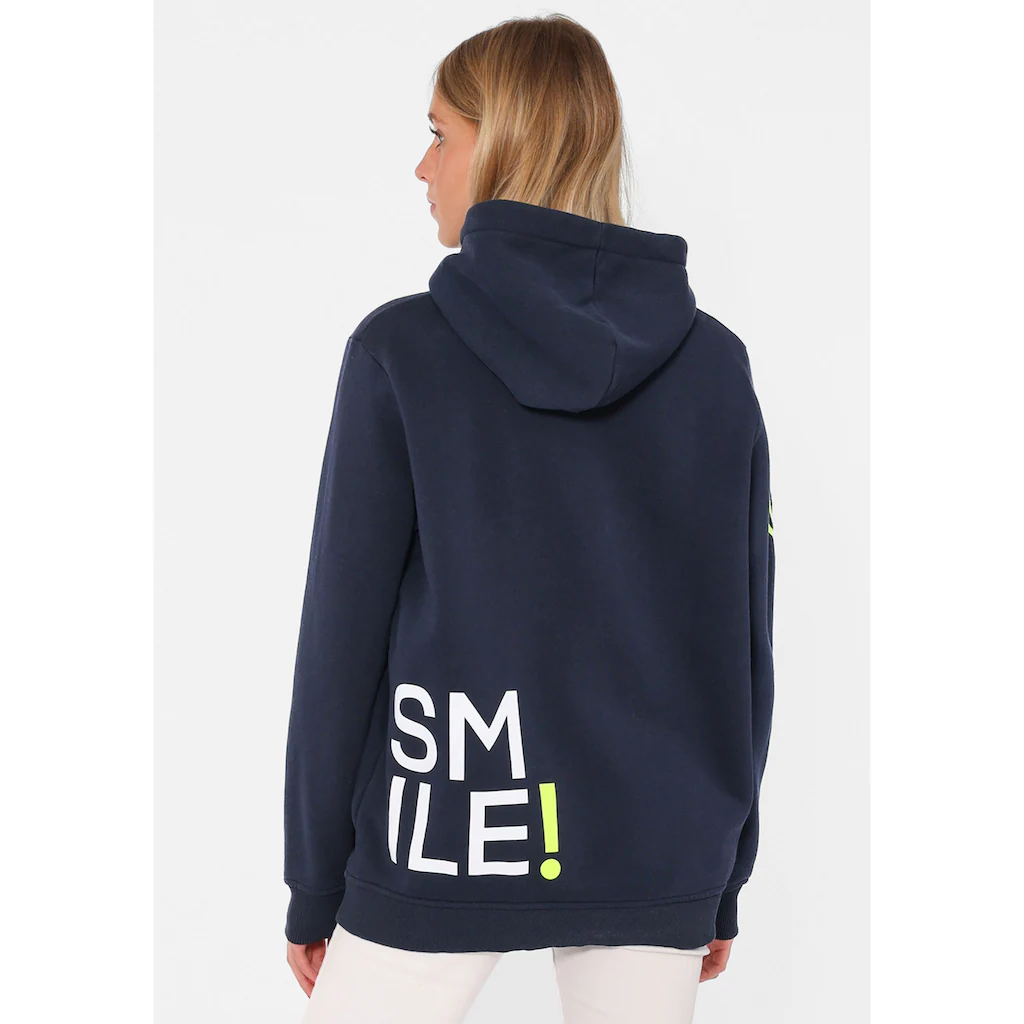 Zwillingsherz Hoodie »"Alissa"« mit SMILE Print Versandkostenfrei