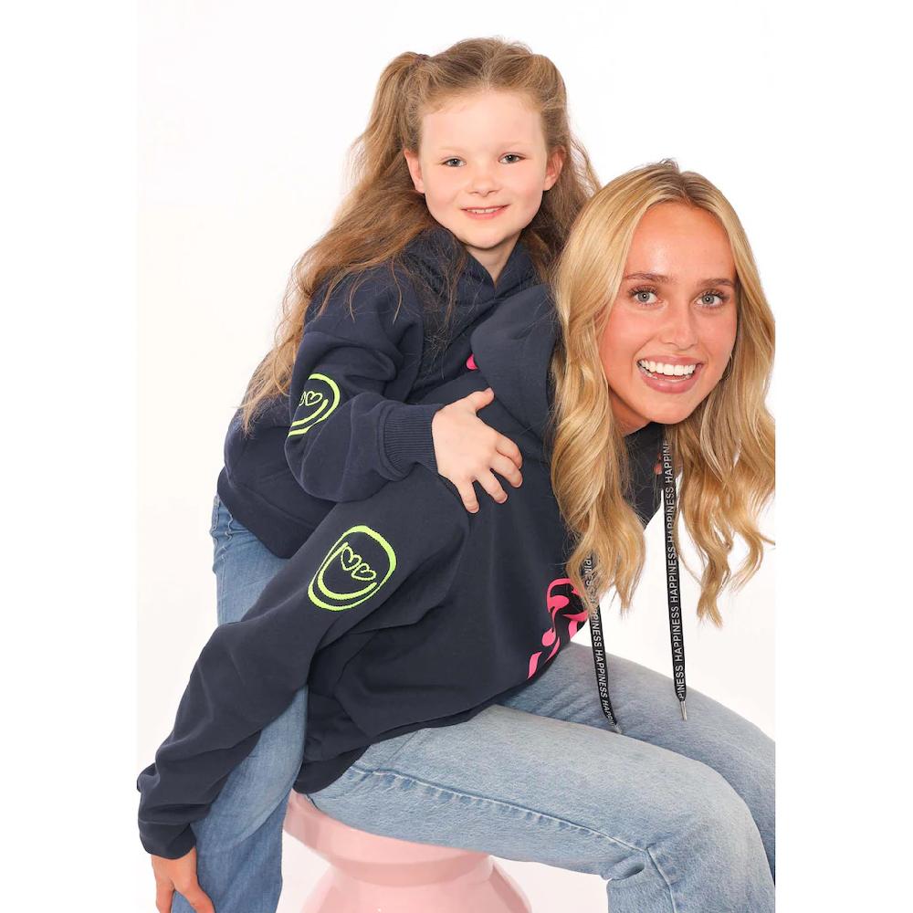 Zwillingsherz Hoodie »"Alissa"« mit SMILE Print Versandkostenfrei
