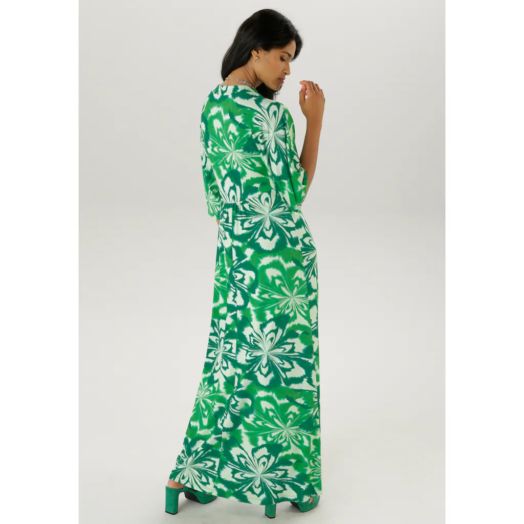 Aniston SELECTED Maxikleid mit weiten 3/4-langen Ärmeln - NEUE KOLLEKTION Valentinstagsangebot