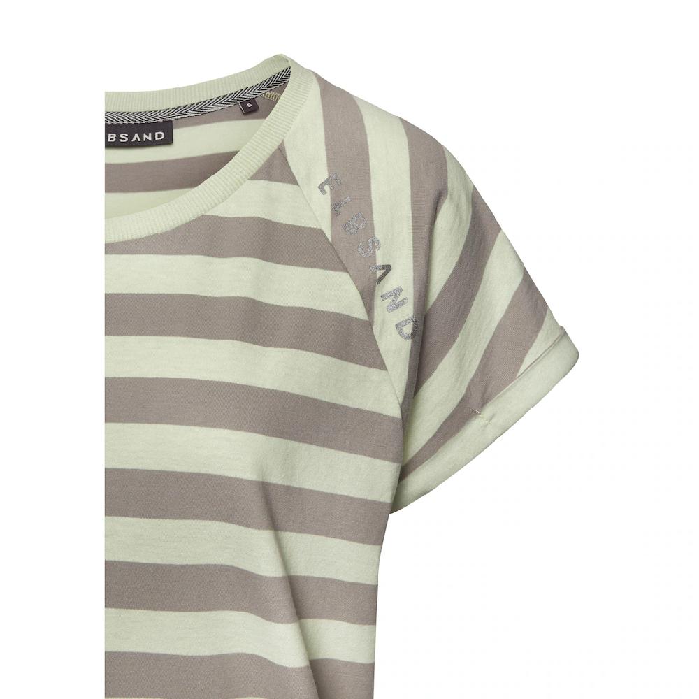 Elbsand T-Shirt »Calisa« mit Streifenmuster sportliches Kurzarmshirt aus Baumwoll-Mix Lagerräumung