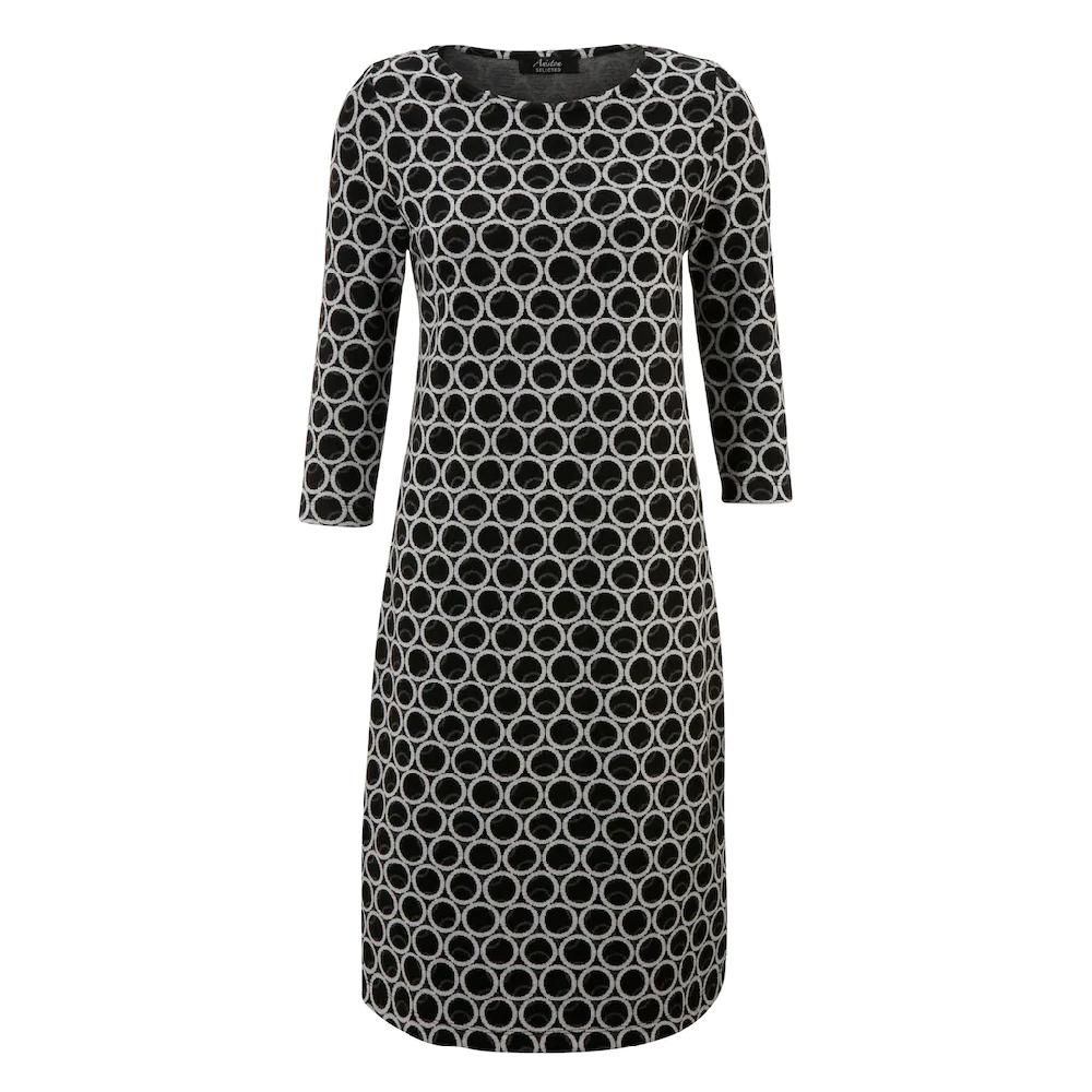 Aniston SELECTED Jerseykleid mit elegantem Kreis-Muster Neueste Mode