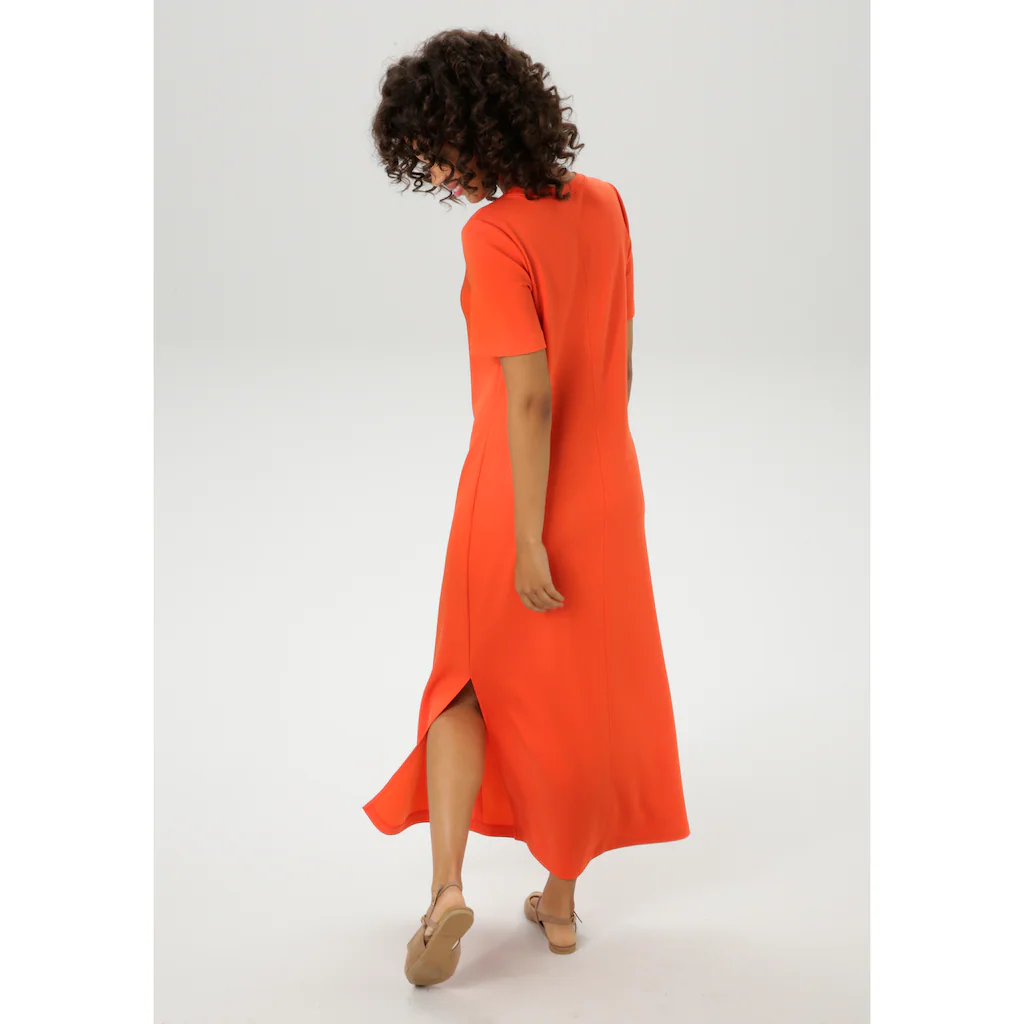 Aniston CASUAL Maxikleid mit Seitenschlitzen - NEUE KOLLEKTION Zeitlich begrenztes Angebot