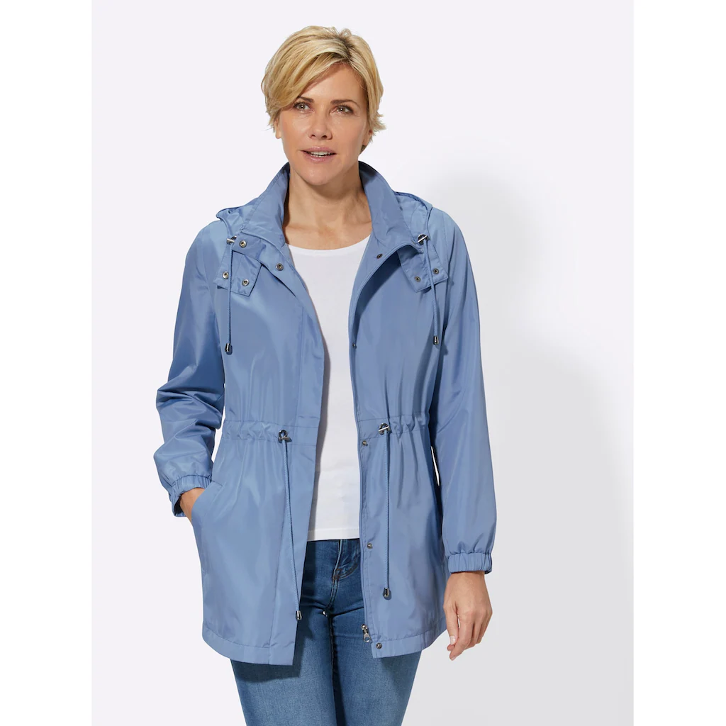 Classic Basics Langjacke mit Kapuze Saisonale Angebote