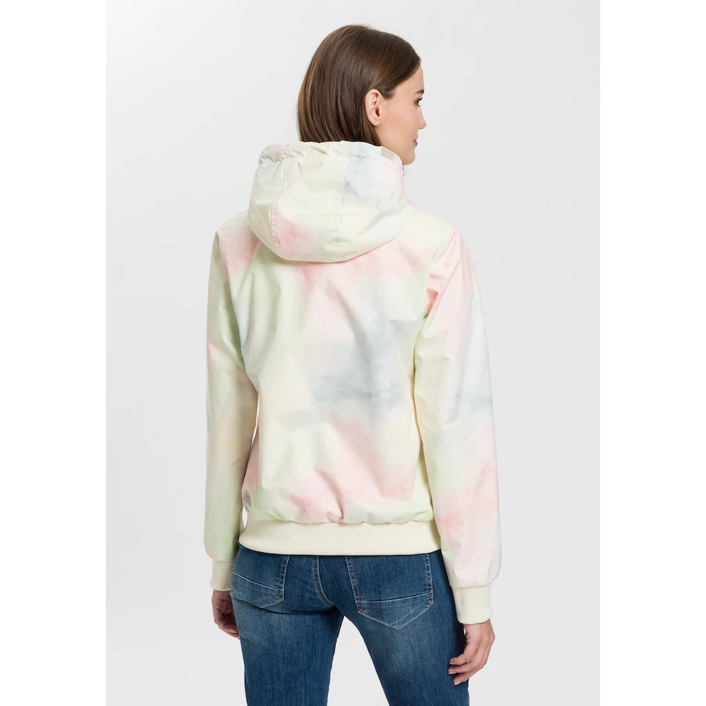 Ragwear Funktionsjacke »NUGGIE OMBRE O« mit Kapuze Übergangsjacke aus wasserabweisendem Material Nur für heute