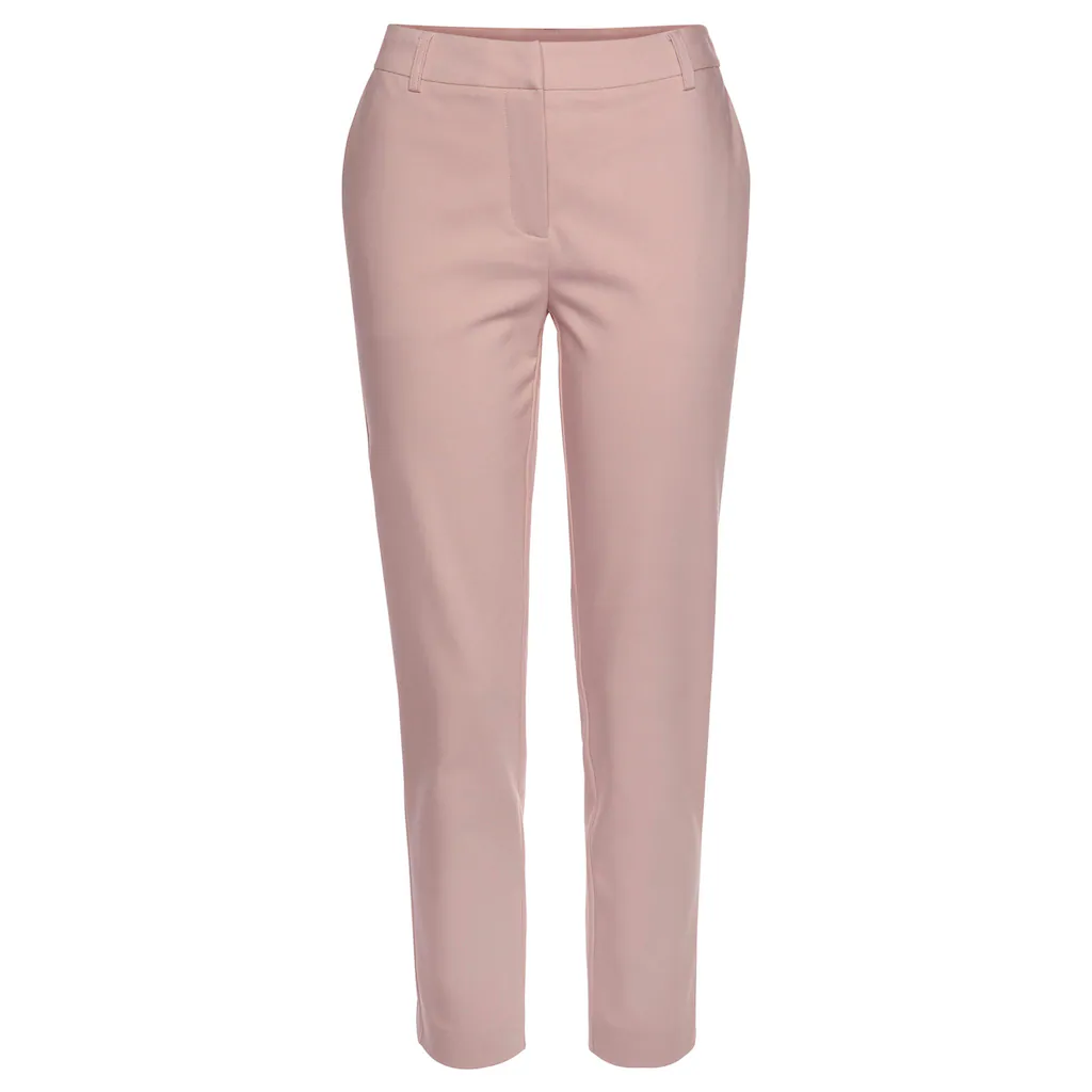 LASCANA Chinohose in verkürzter Länge Stoffhose in schmaler Passform casual-chic Im Verkauf