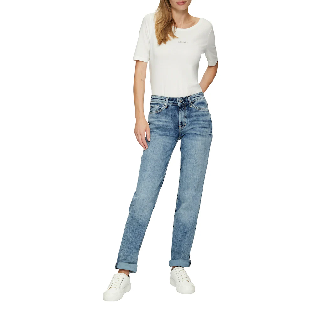 s.Oliver Straight-Jeans im Five-Pocket Style im Angebot