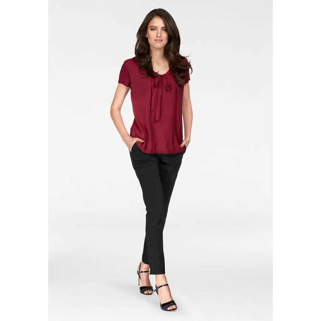Aniston SELECTED Shirtbluse mit gedoppeltem Vorderteil Schlussverkauf