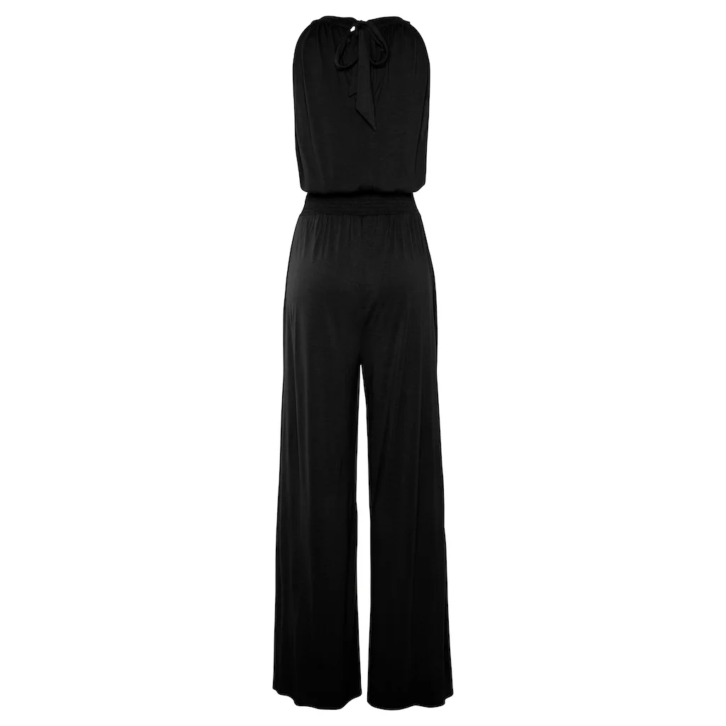 s.Oliver Overall mit breitem Smokeinsatz eleganter Jumpsuit festlich Kostenloser Versand