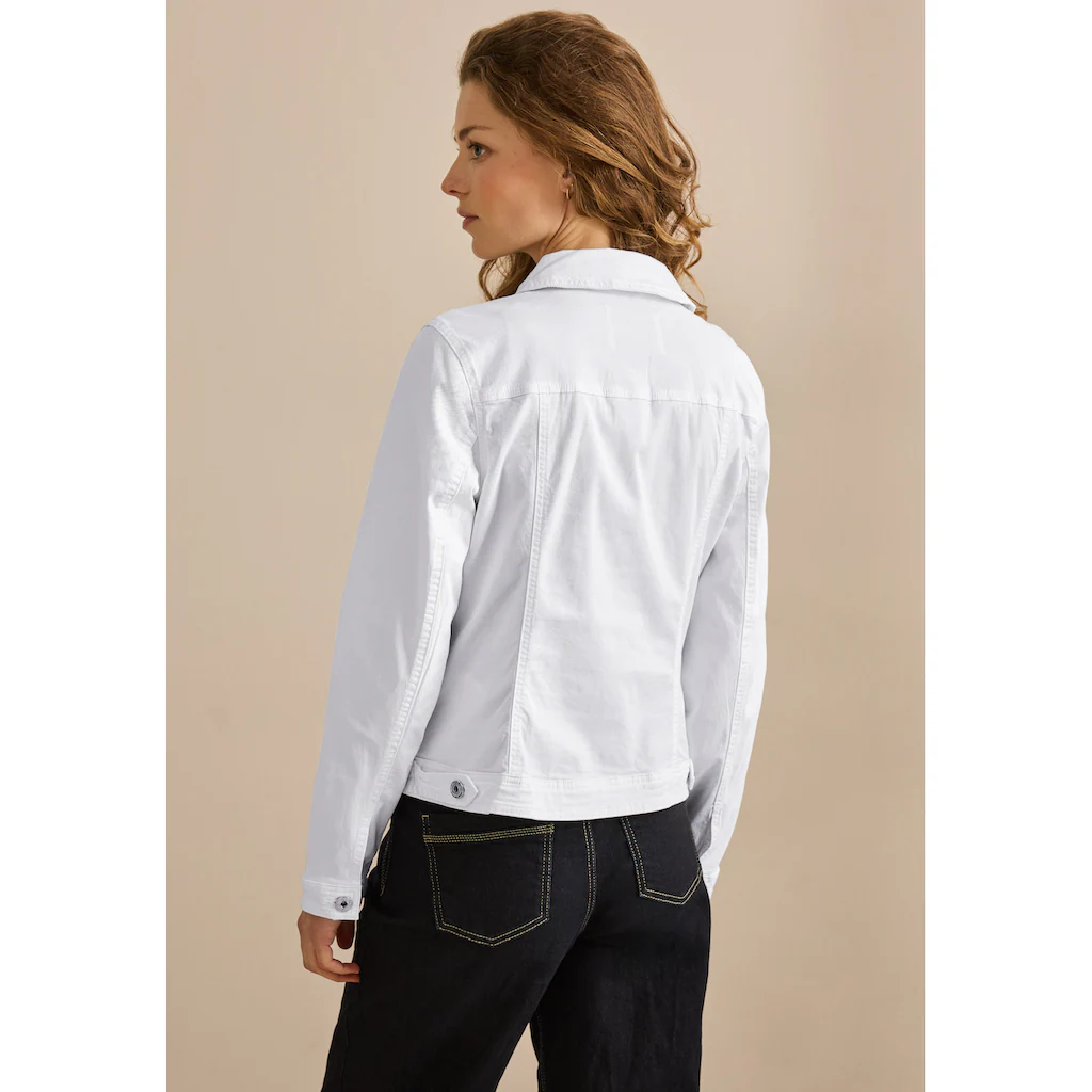 Cecil Jeansjacke ohne Kapuze im soften Baumwoll-Mix Sonderangebot