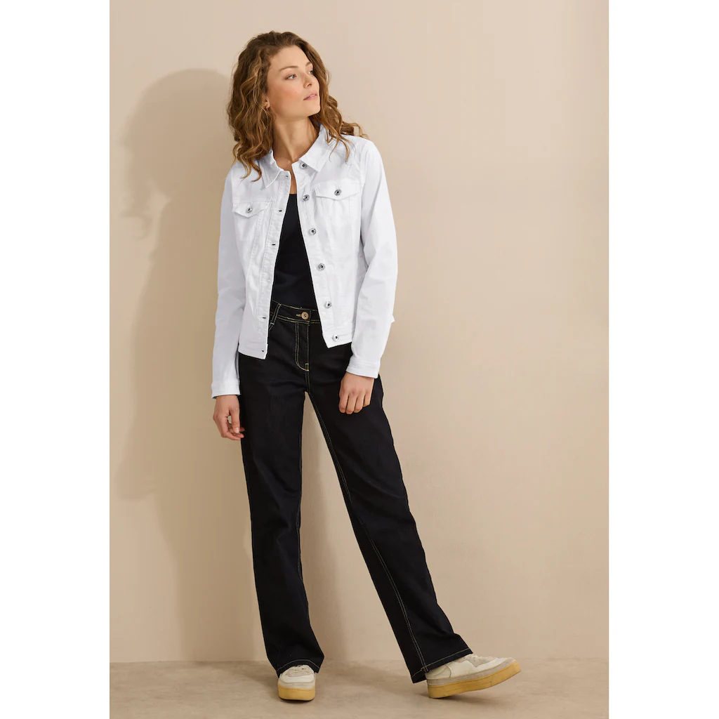 Cecil Jeansjacke ohne Kapuze im soften Baumwoll-Mix Sonderangebot