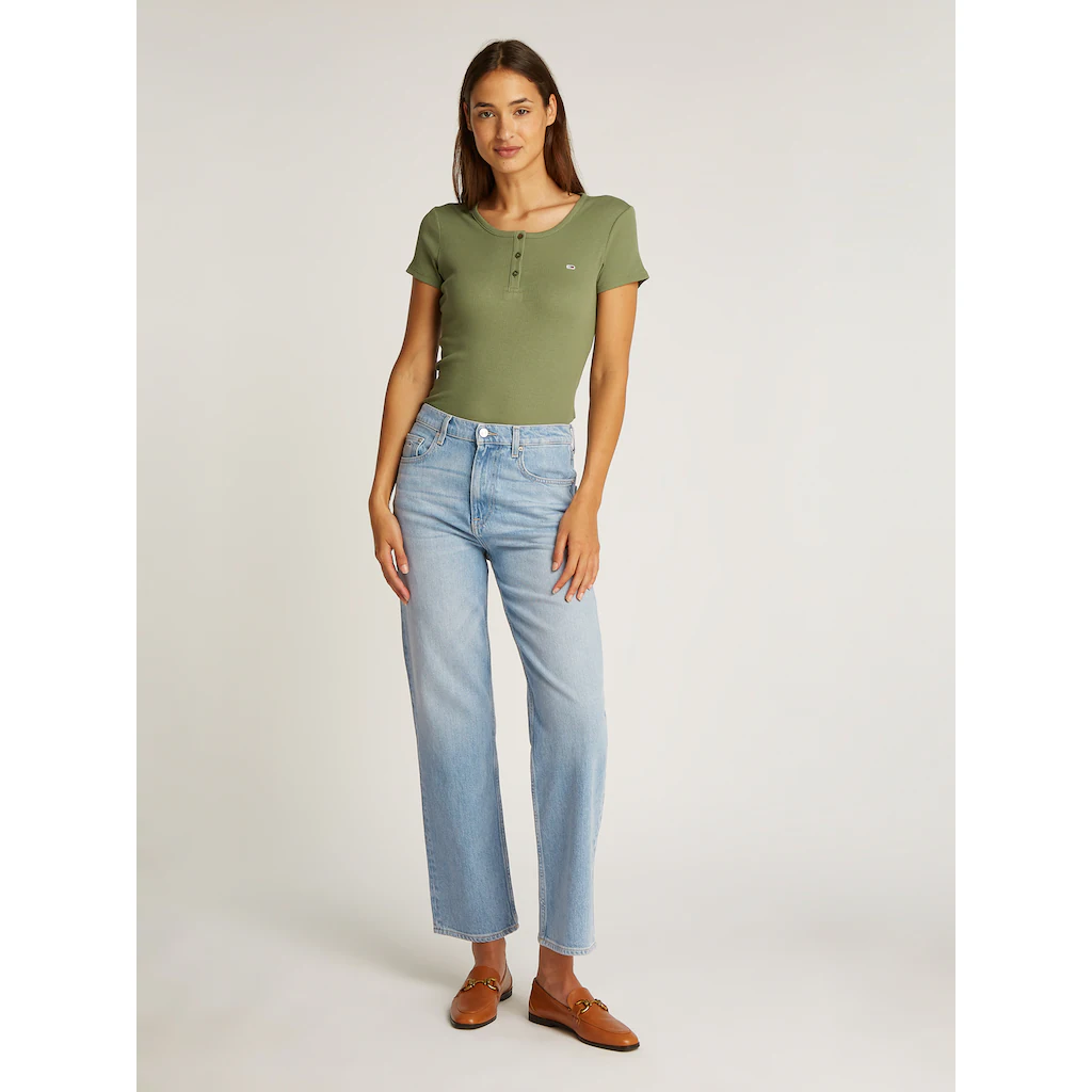 Tommy Jeans Straight-Jeans »Layla High Rise Slim Straight« in Knöchellänge Günstig kaufen