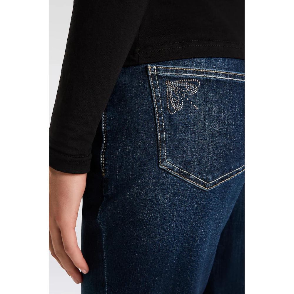 MAC Gerade Jeans »MELANIE dragon-fly« Dekoratibe Nietendetails auf der hinteren Tasche Großer Ausverkauf