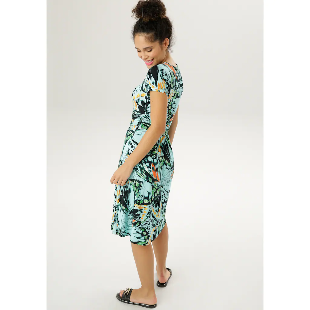 Aniston SELECTED Sommerkleid mit extravagantem Druck Flash Sale