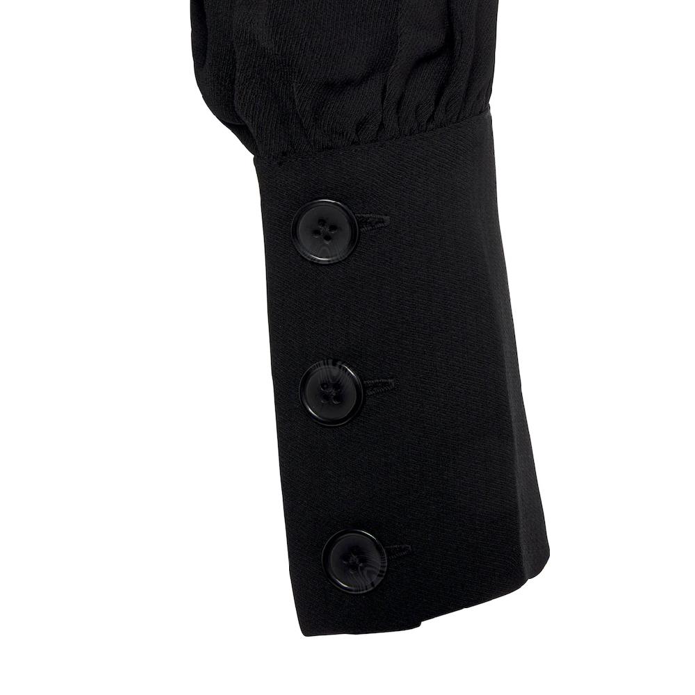 LASCANA Langarmbluse mit Knopfleiste hinten elegante Damenbluse Business-Look Black Friday
