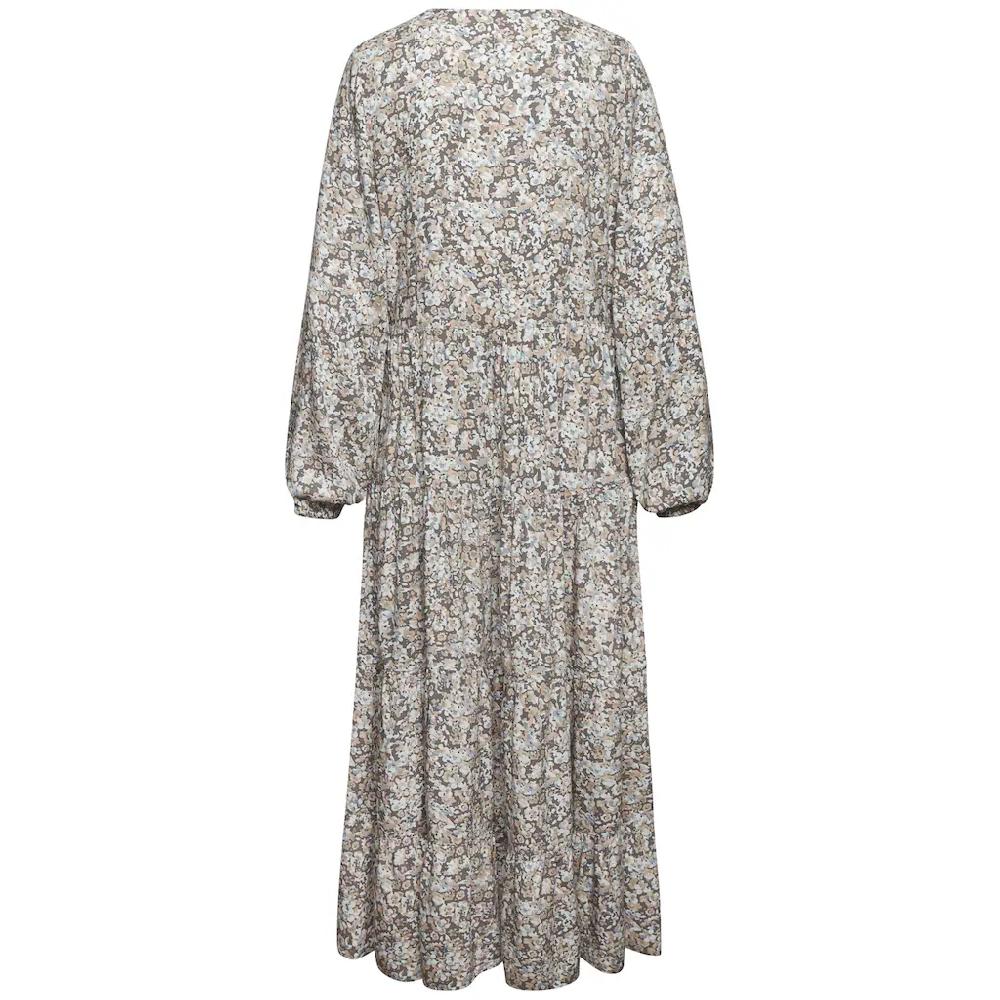 Vivance Maxikleid mit Alloverprint und Volants langärmlig Druckkleid casual-chic Cyber Monday