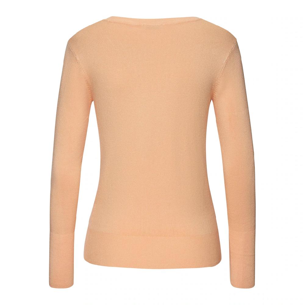 Vivance V-Ausschnitt-Pullover in taillierter Form weicher Strickpullover Basic klassisch Kauf eins, bekomm eins gratis