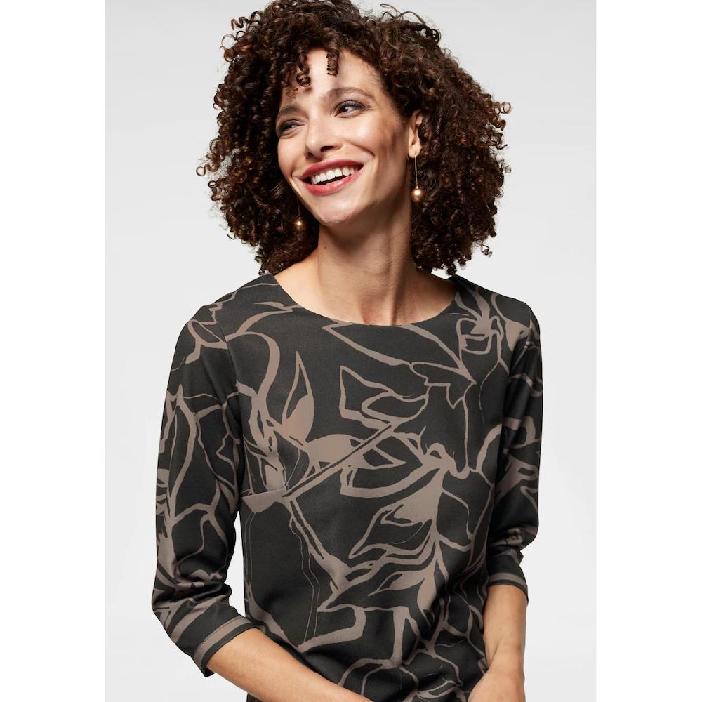 Aniston SELECTED Jerseykleid mit interessantem Allover-Print Super Sparpreis
