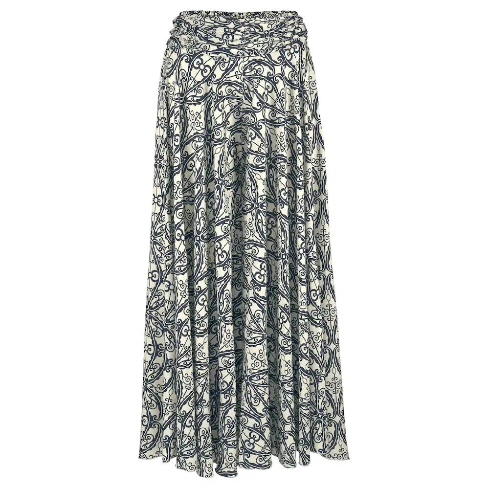 LASCANA Hosenrock mit Alloverdruck Culotte extraweites Bein Letzte 3 Tage