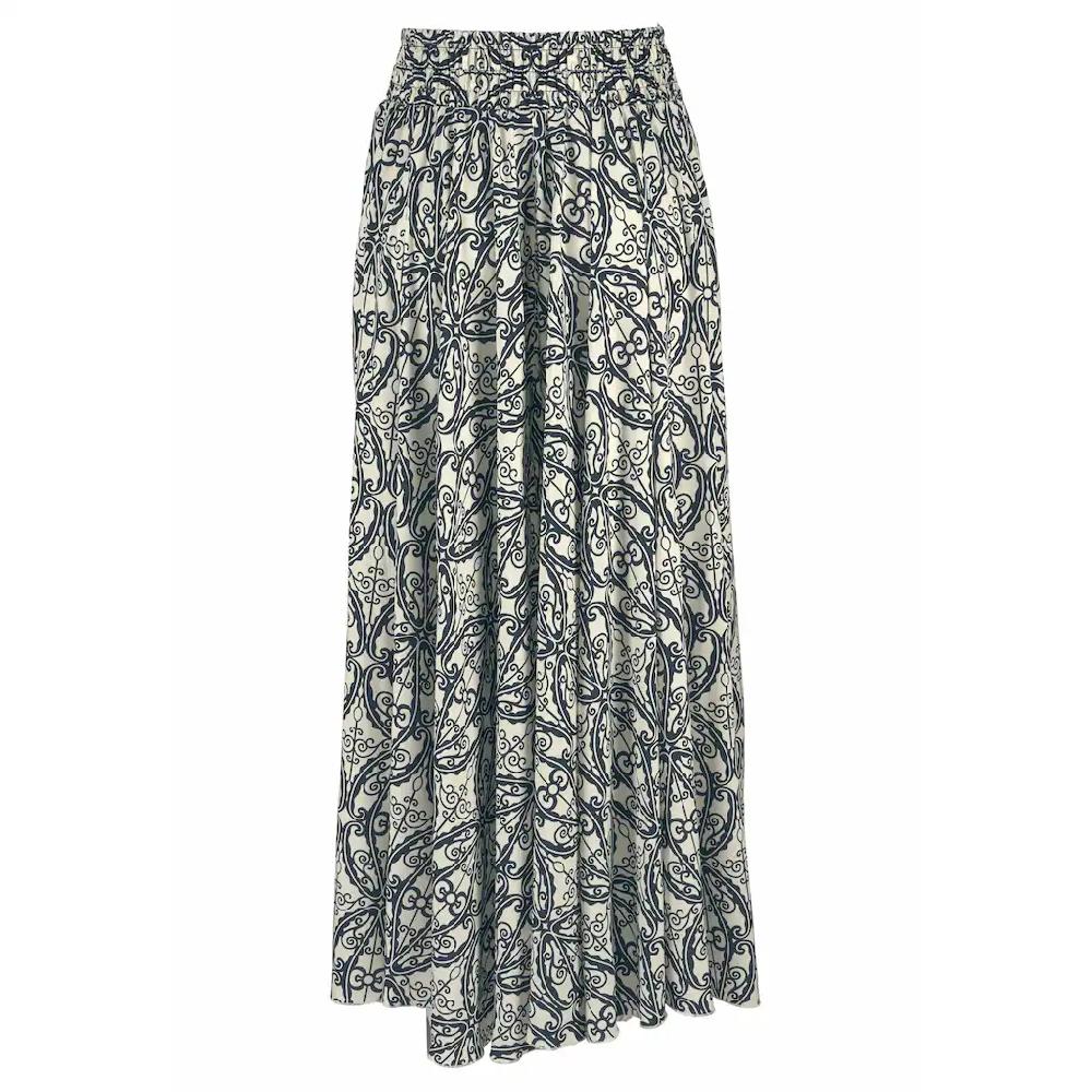 LASCANA Hosenrock mit Alloverdruck Culotte extraweites Bein Letzte 3 Tage