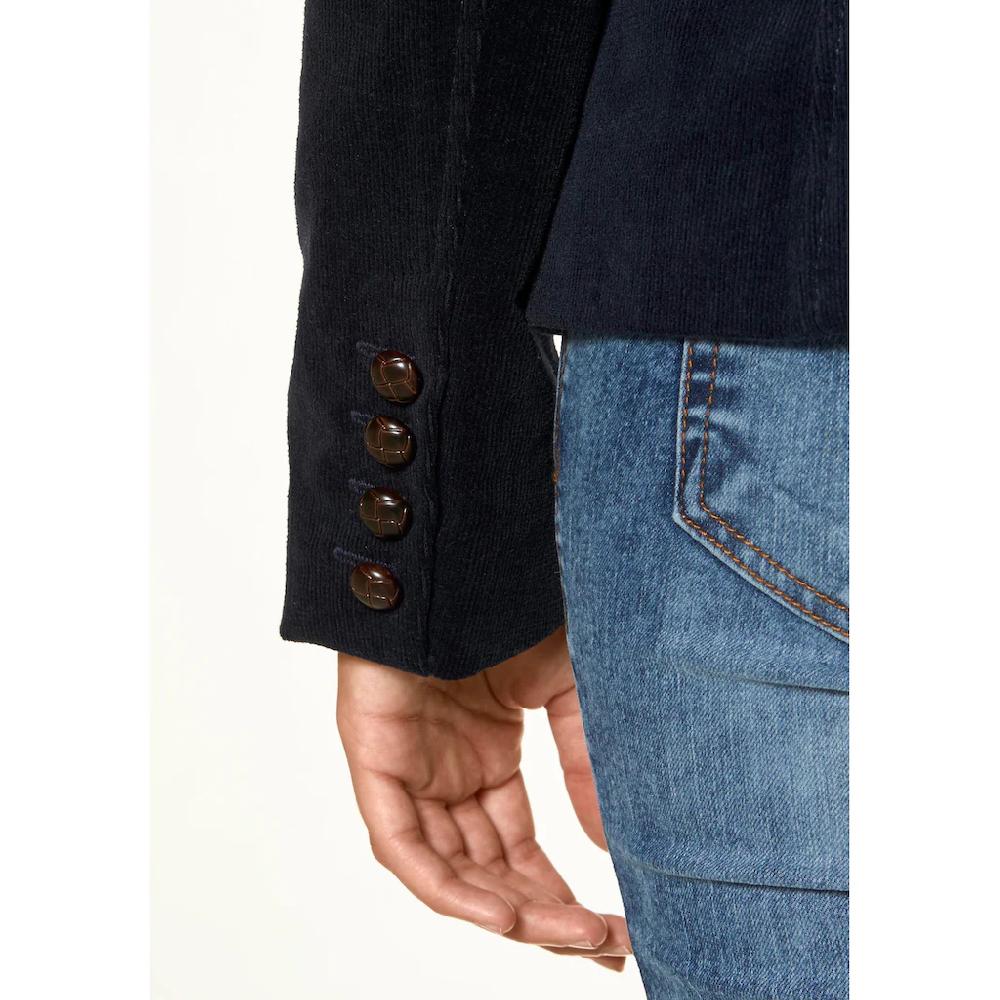 Aniston CASUAL Jackenblazer mit Stoff-Einfassungen und Ärmelpatches Fabrikladen