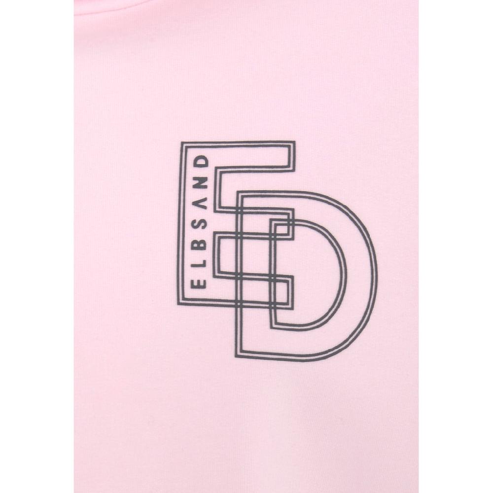 Elbsand Kapuzensweatshirt mit großem Logodruck auf dem Rücken bequemer Hoodie aus Baumwolle Angebote