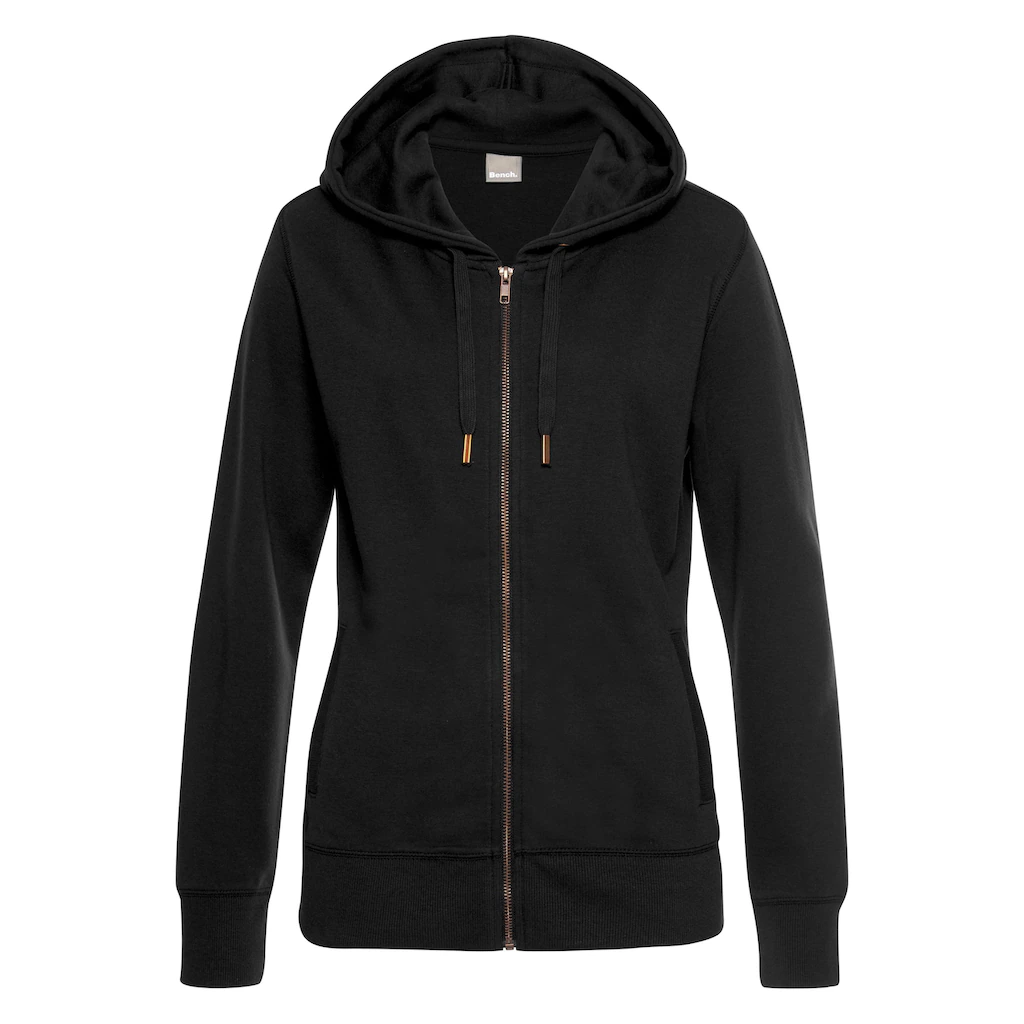 Bench. Loungewear Sweatjacke mit Taschen und Zipper Loungeanzug Günstiger Verkauf