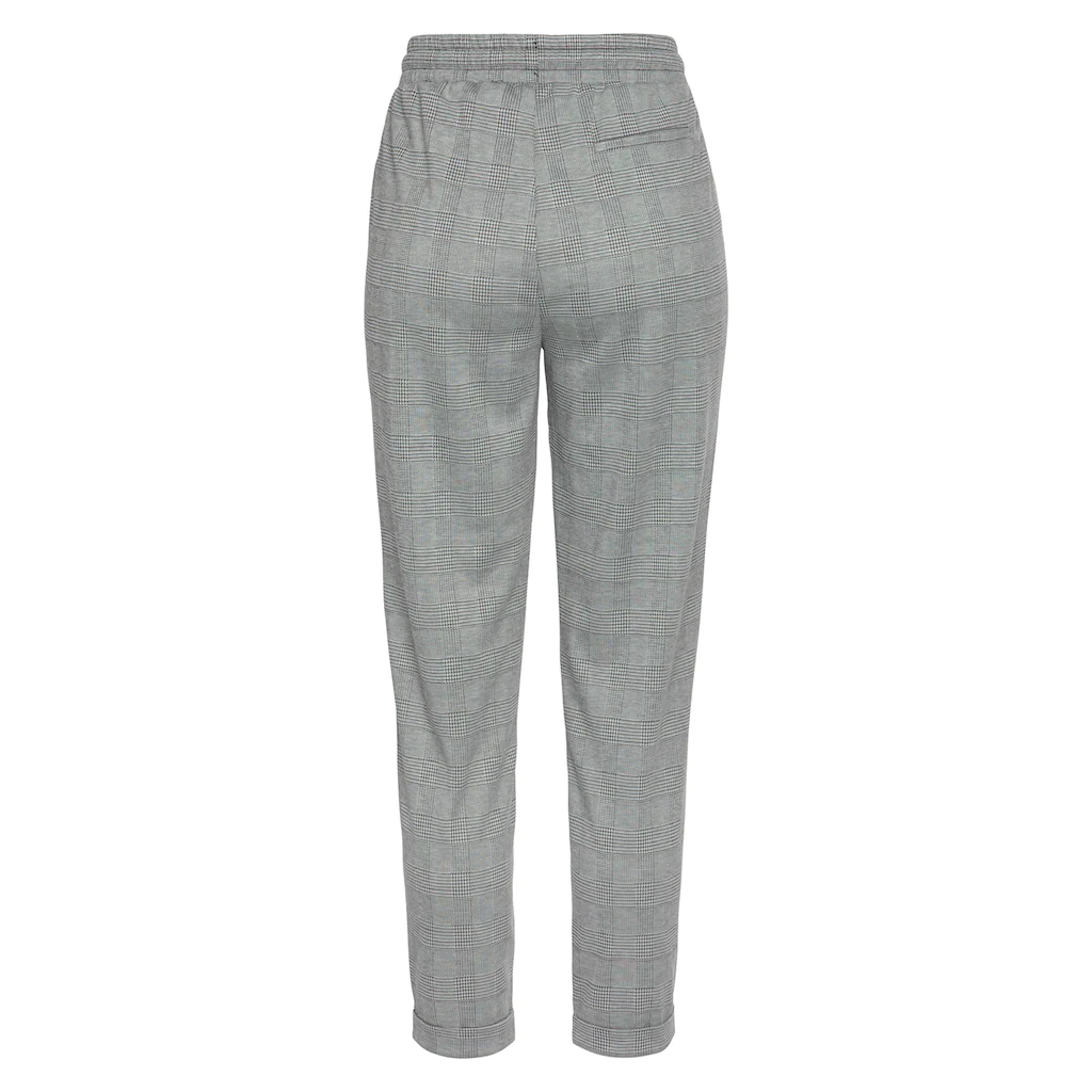 Vivance Jogger Pants mit Karomuster und seitlichen Taschen Karohose Versandkostenfrei