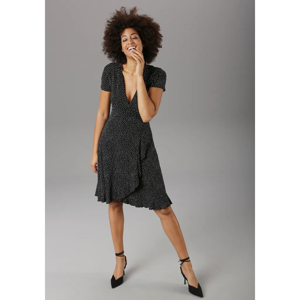 Aniston SELECTED Sommerkleid mit Volant Begrenztes Angebot