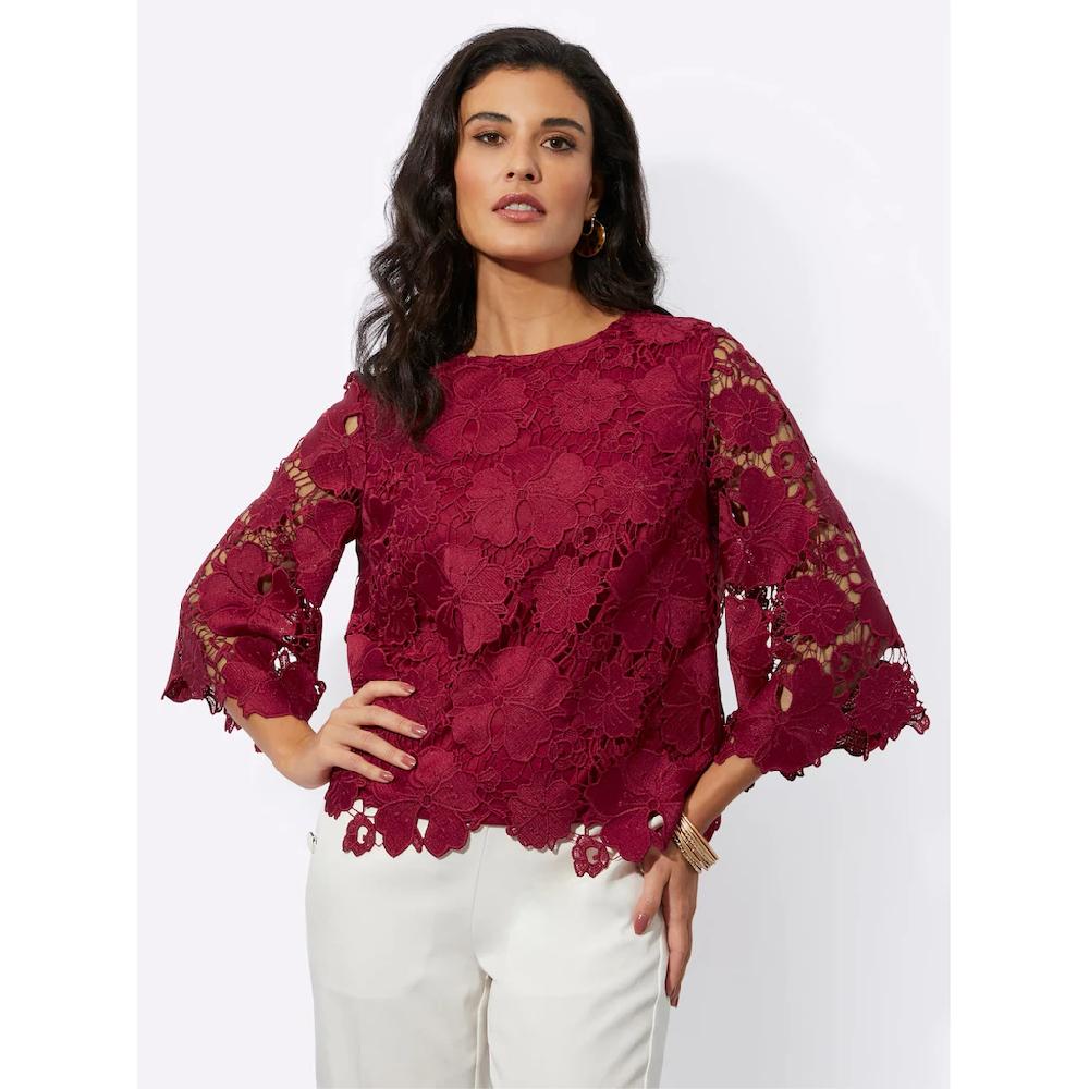 creation L Spitzenbluse Online Shopping