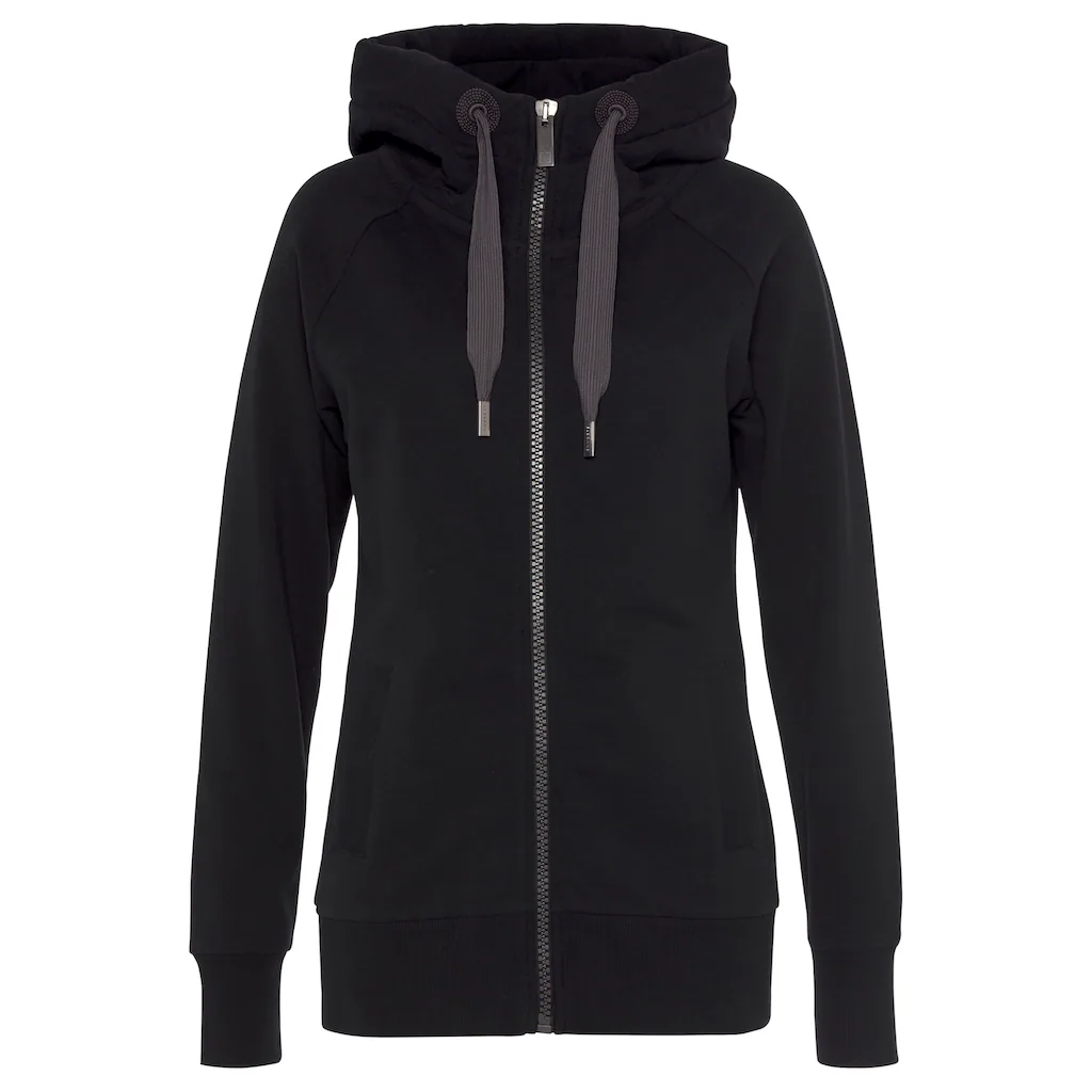 Elbsand Kapuzensweatjacke »Kria« mit Logodruck hinten lässige Freizeitjacke mit Taschen Exklusivangebot