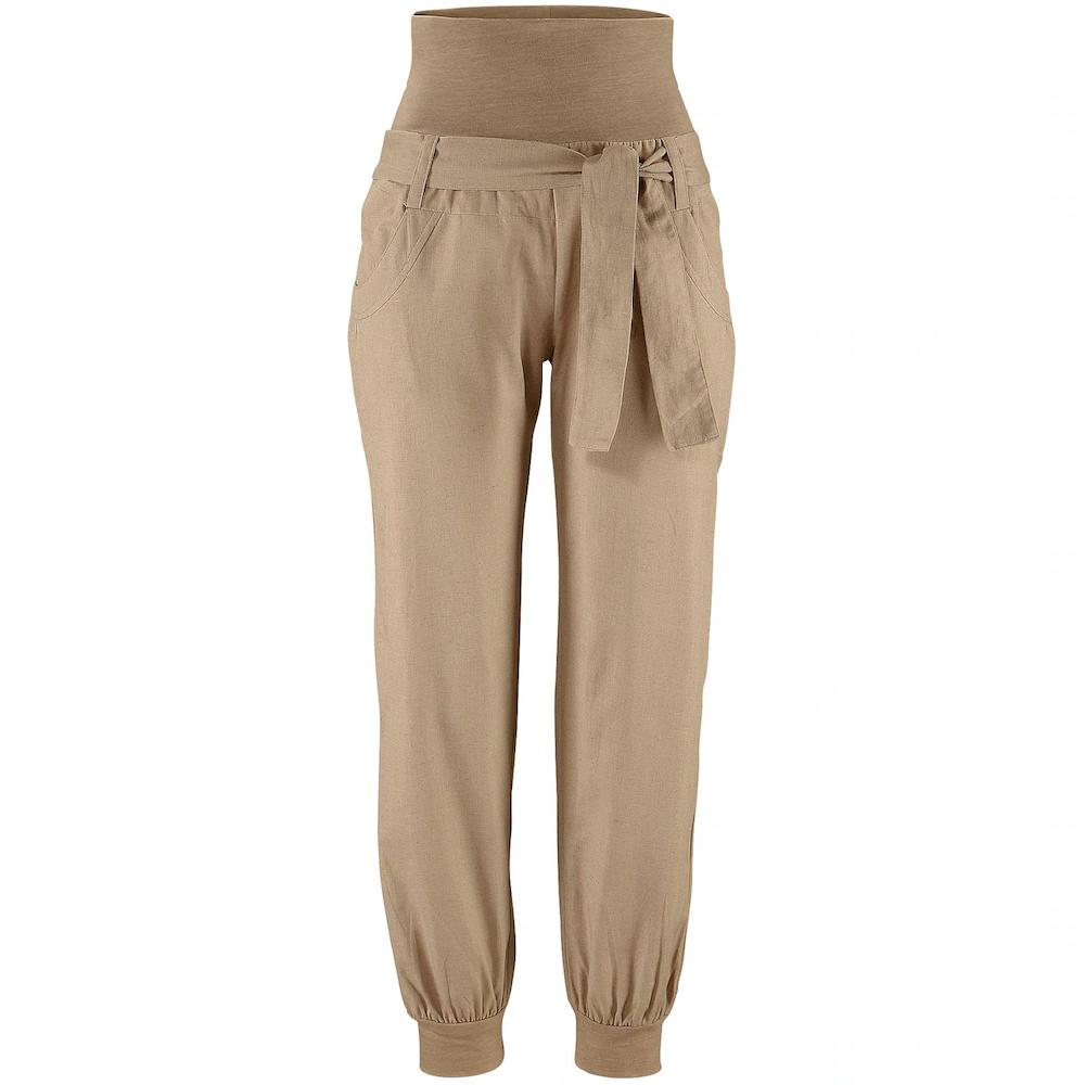 Buffalo Strandhose aus Leinen-Mix Leinenhose Sommerhose Strandmode Weihnachtsangebot