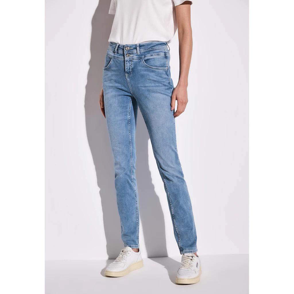 STREET ONE Comfort-fit-Jeans High Waist Vatertagsangebot