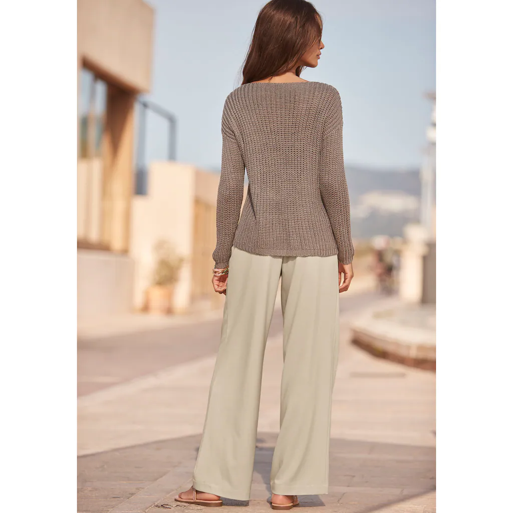 LASCANA Palazzohose im Business-Look elegante Anzughose mit Taschen Neueste Mode