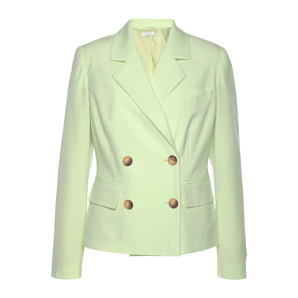 LASCANA Kurzblazer mit doppelreihigem Knopfverschluss Damenblazer sportlich-elegant Zeitlich begrenztes Angebot