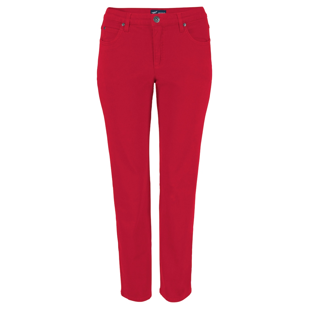 Arizona Gerade Jeans »Comfort-Fit« High Waist Wochenangebot