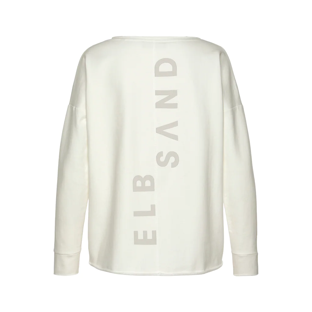 Elbsand Sweatshirt »Raina« mit Logoprint am Rücken sportlich-casual JETZT KAUFEN