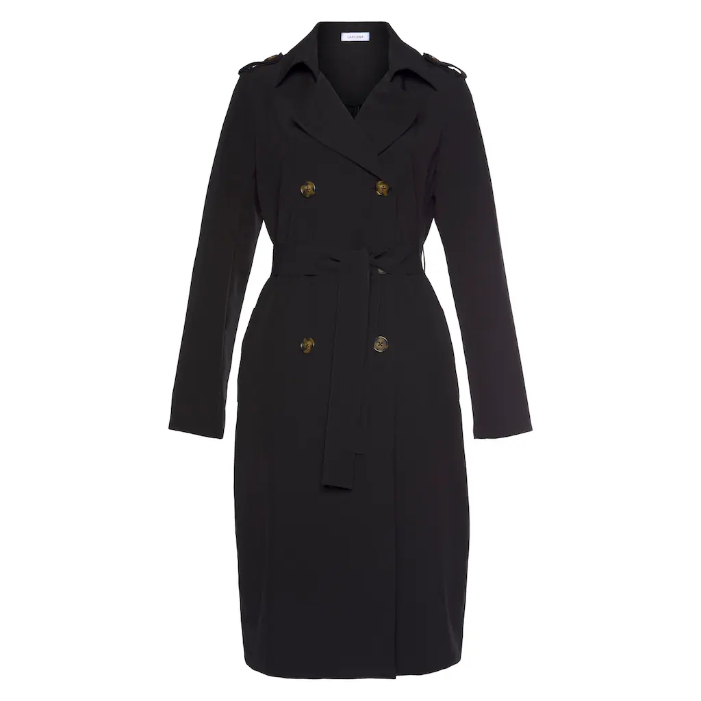 LASCANA Trenchcoat (mit Bindegürtel) zum Regulieren leichter Damenmantel ohne Futter casual-chic Neueste Stile