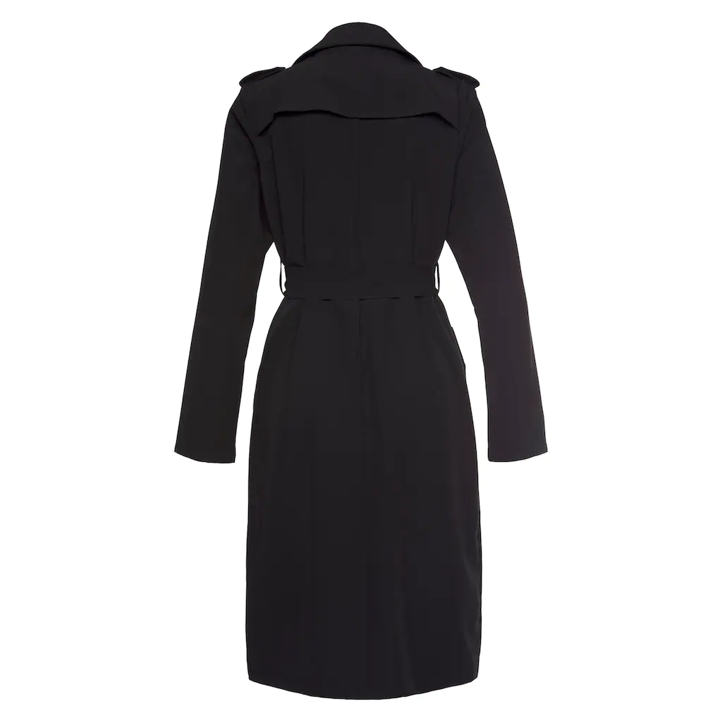 LASCANA Trenchcoat (mit Bindegürtel) zum Regulieren leichter Damenmantel ohne Futter casual-chic Neueste Stile