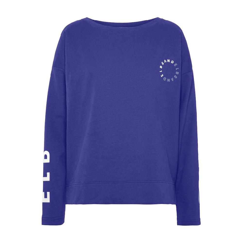 Elbsand Sweatshirt »Anvor« mit Logoprints auf den Ärmeln sportlich-casual Letzte 2 Tage