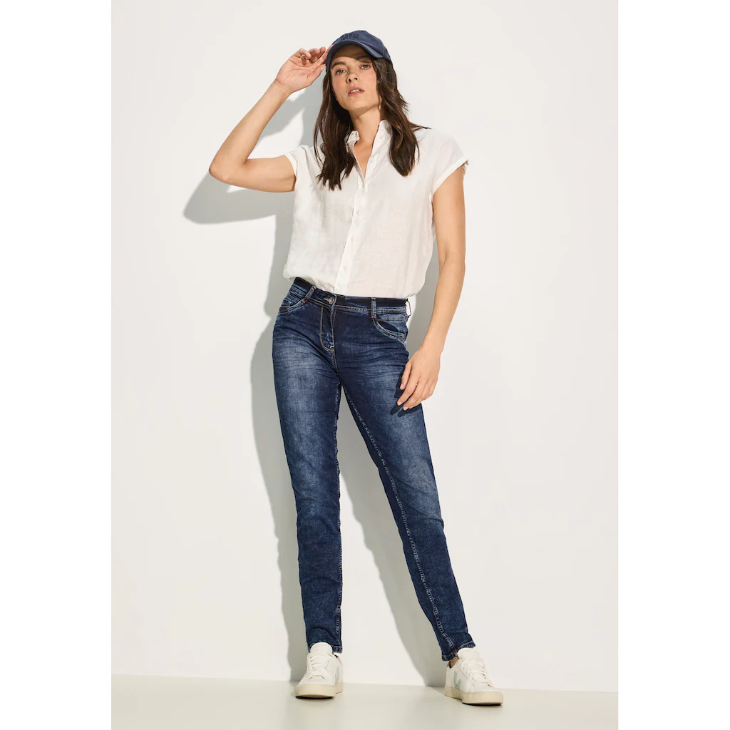 Cecil 5-Pocket-Jeans »Style Scarlett« im Casual Fit Bis zu 50% Rabatt