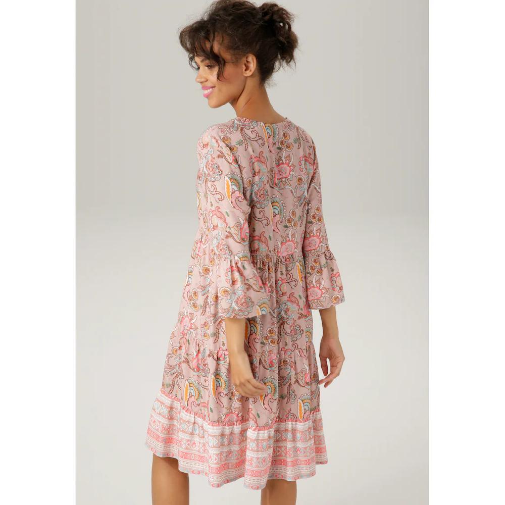 Aniston CASUAL Tunikakleid mit fantasievollem Druck Auslauf