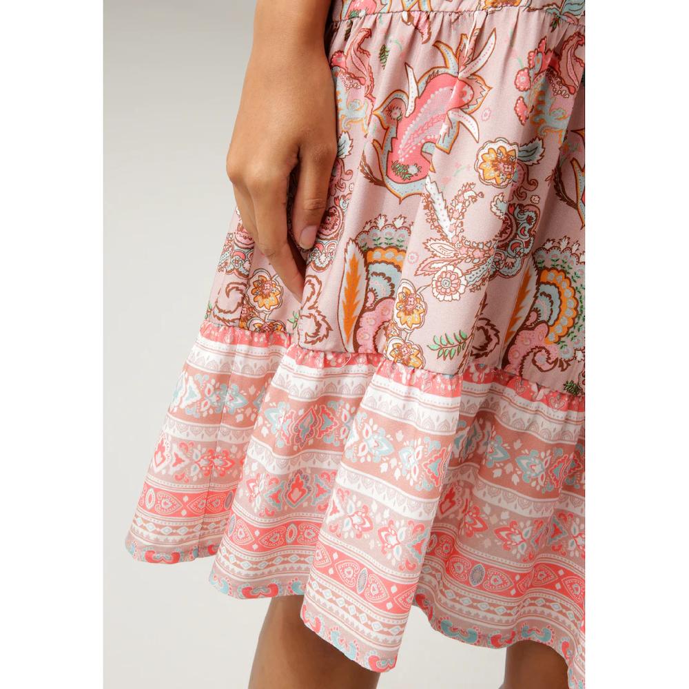 Aniston CASUAL Tunikakleid mit fantasievollem Druck Auslauf