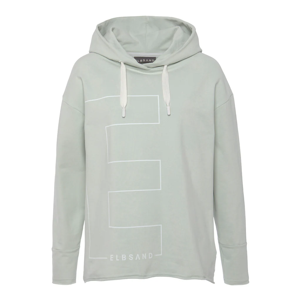 Elbsand Kapuzensweatshirt »Dea« Hoodie mit Logodruck vorne Saisonschlussverkauf