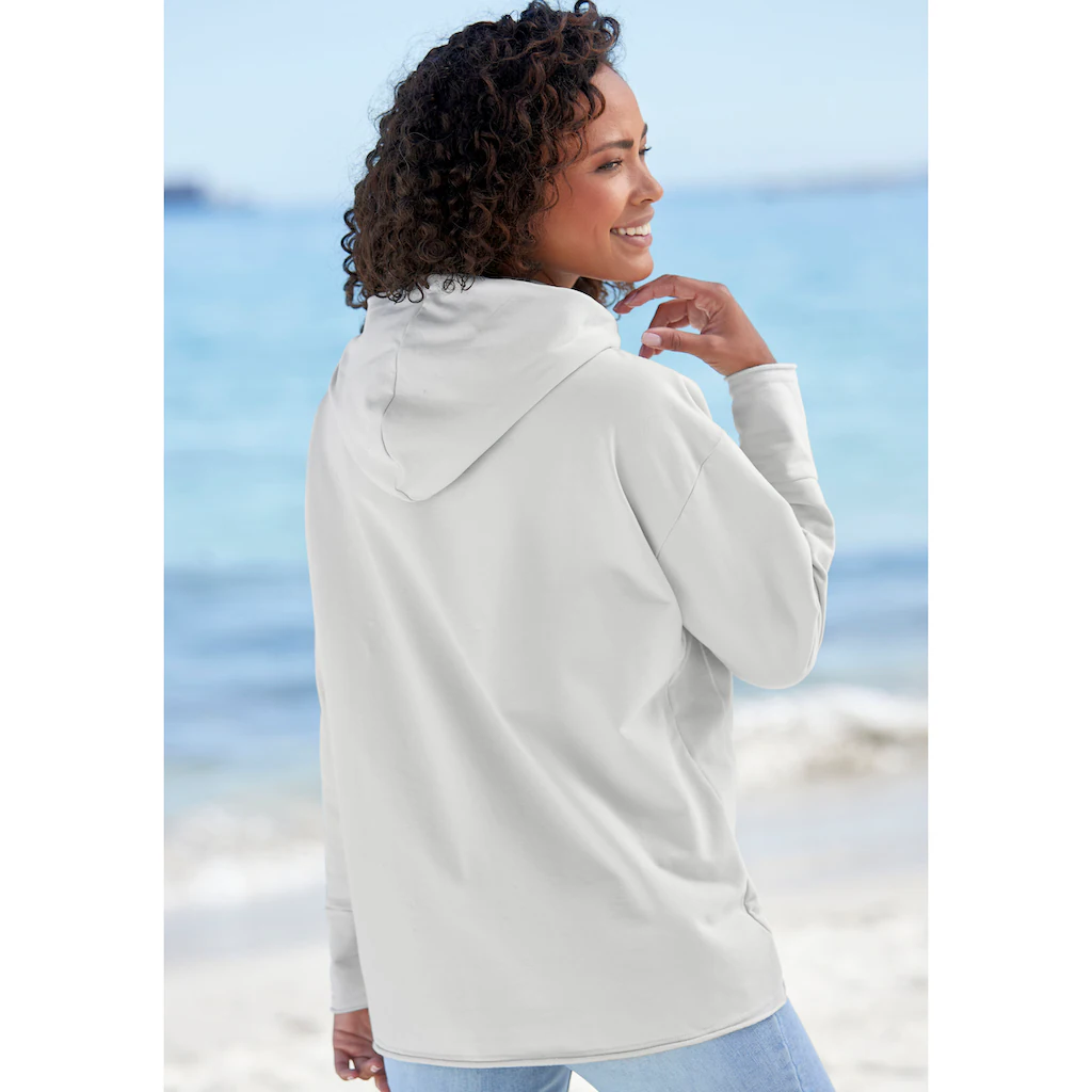 Elbsand Kapuzensweatshirt »Dea« Hoodie mit Logodruck vorne Saisonschlussverkauf