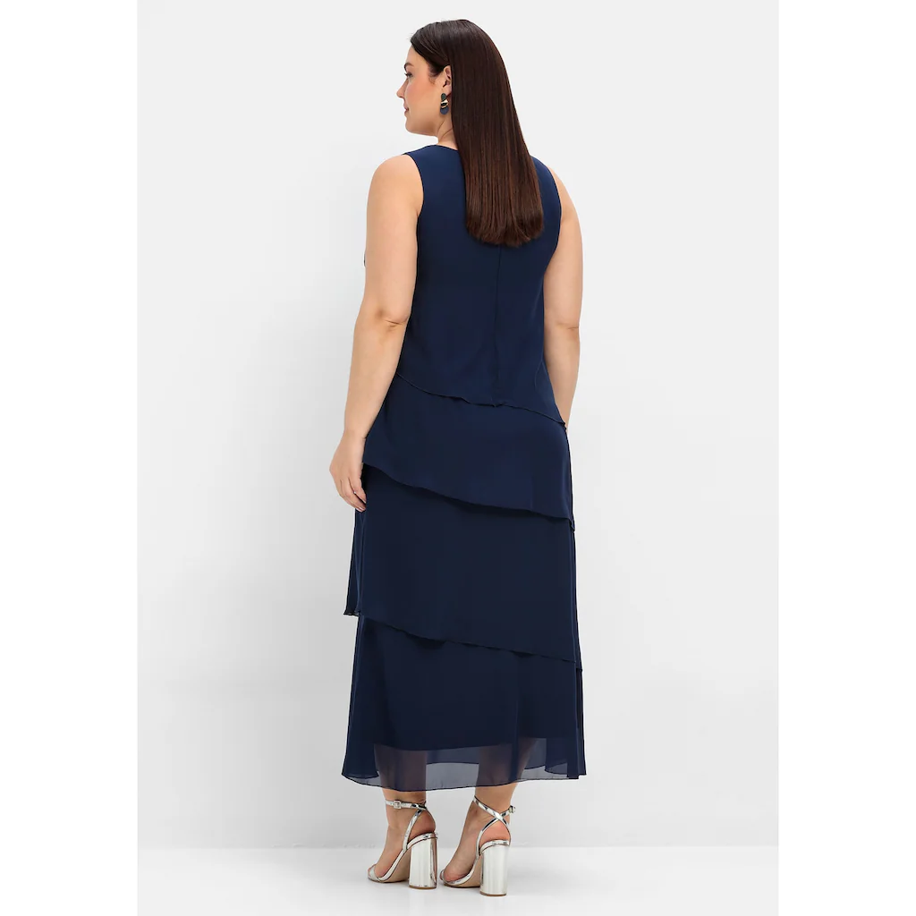 Sheego Abendkleid »Große Größen« in figurumspielender Form Weihnachtsangebot