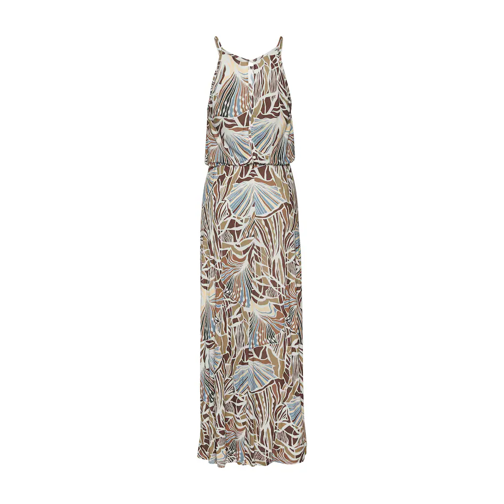 LASCANA Maxikleid leichtes Sommerkleid mit Alloverprint fließendes Strandkleid Osterangebot