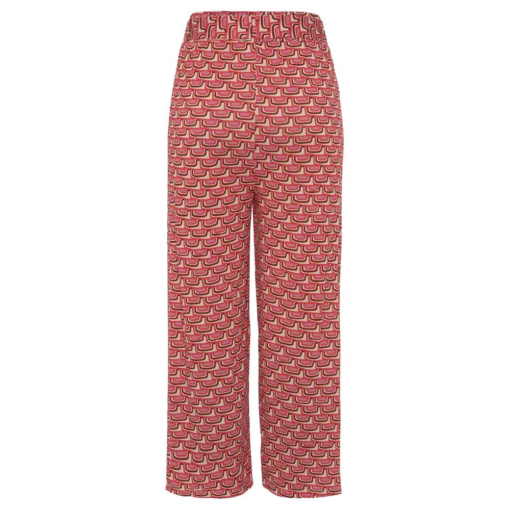 Vivance Culotte (mit Bindegürtel) mit Retroprint leichte Jerseyhose Sommerhose Letzter Tag