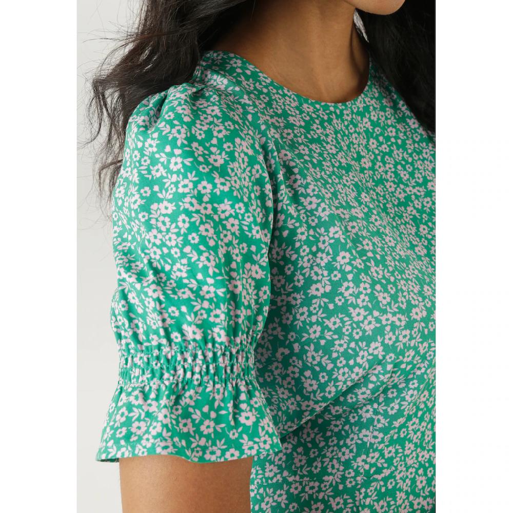Aniston SELECTED Sommerkleid mit Blümchendruck - NEUE KOLLEKTION Vierteljährliche Förderung