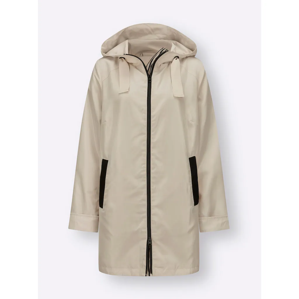 Classic Basics Langjacke mit Kapuze Bis zu 55% Rabatt