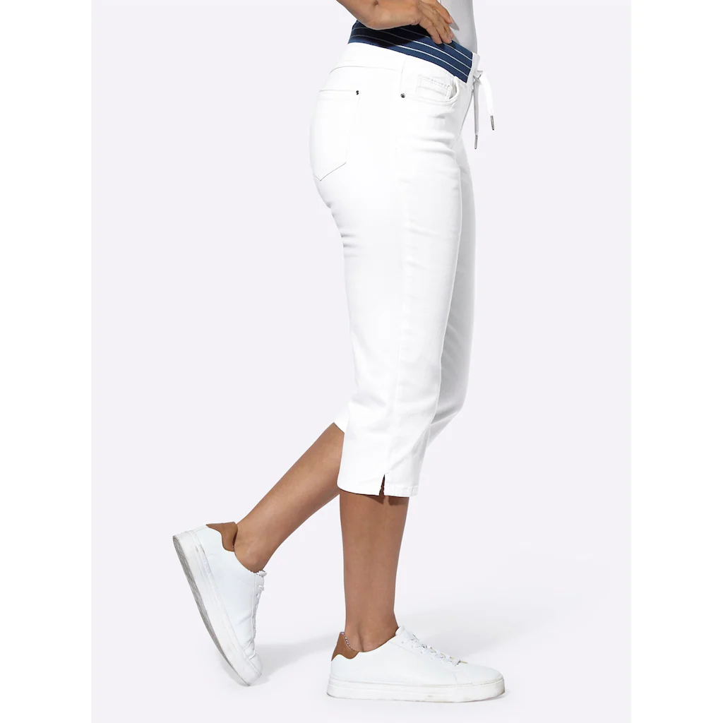 Casual Looks Caprijeans (1 tlg.) Discount Store für neue Produkte